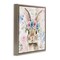 Stupell Industries Flower Power Bunny Floating Frame, design by Tina LeCour